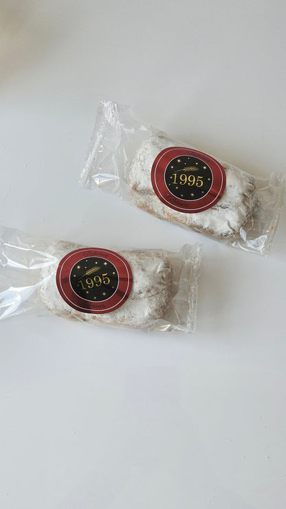 Mini Rotwein Stollen